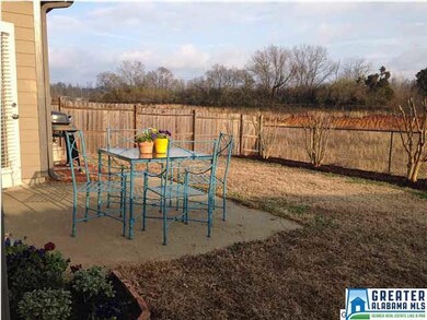 Great for outside entertaining in fenced backyard
