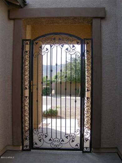 Wrought Gate to Courtyard!