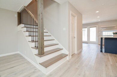 Upgraded Wooden stairs