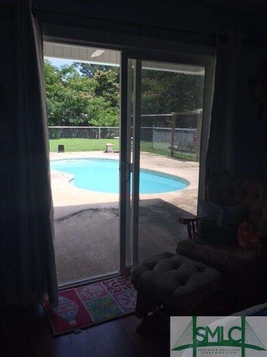 Private entry to pool from Master bedroom