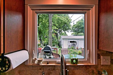 Enjoy your view into the garden!