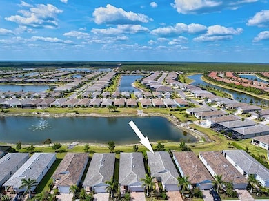 Drone / aerial view featuring a residential view a