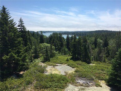 View of Winter Harbor from deck on ...