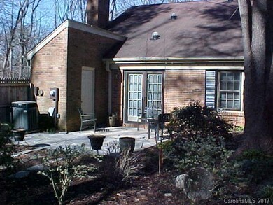 Large extended Patio with storage closet