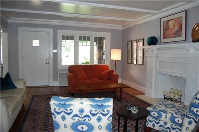 Living room, entry