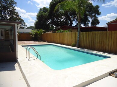 nice pool & backyard
