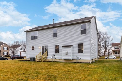 back of home, new stairs