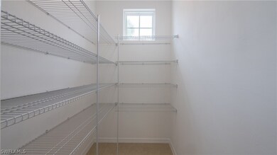 Although this is shelved to be a walk-in pantry, i