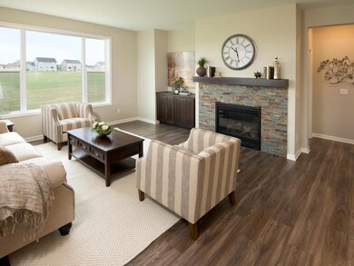Pictures of a similar home. Colors and options may