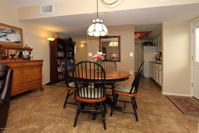 Dining area looking toward front of home