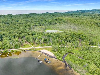 Bass Lake and Lake Michigan