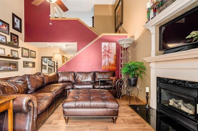 Living Room to Upper Level