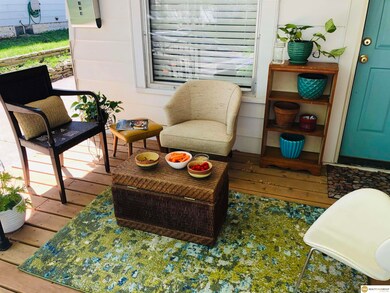 This East facing front porch is FIRE!