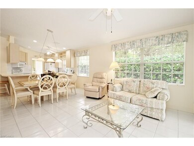Den and dining area