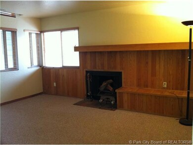 Living Room. Living room with wood burni