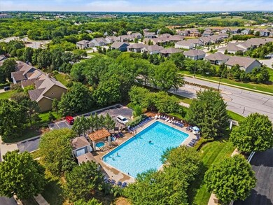 Aerial of Pool