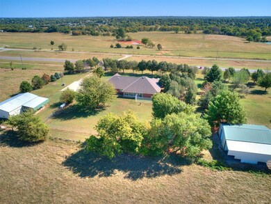 Bird's eye view featuring a rural view