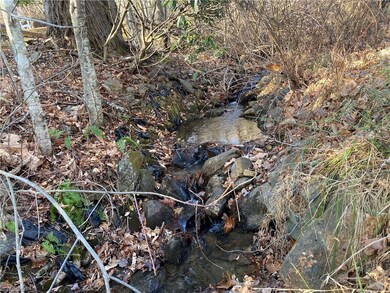 Creek that runs on property.