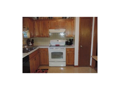 Kitchen with plenty of cabinets.