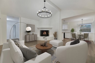 Virtual Staged Living Room