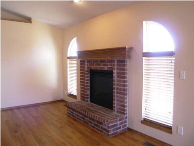 The west wall of the living room. Note the flankin