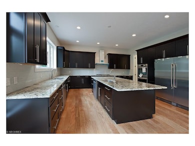 The impressive kitchen with all new stainless stee