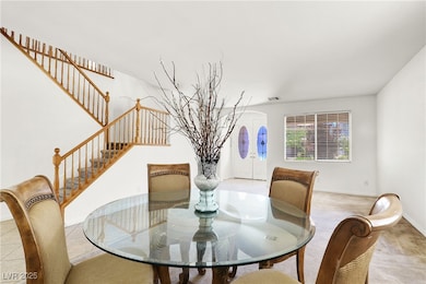 Custom wood staircase.