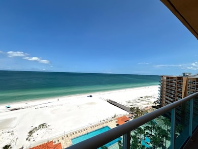 Beach and Gulf Views from Living Room Balcony
