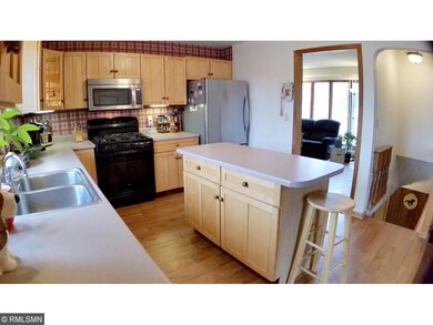 Updated kitchen w/Center Island & New floor