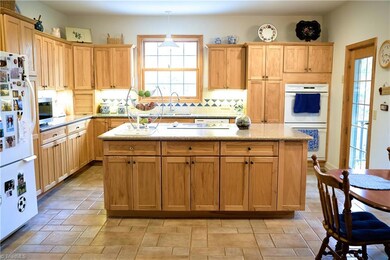Gourmet Kitchen granite counters lots of light