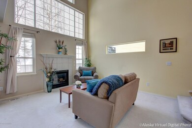 Living Room with Fireplace