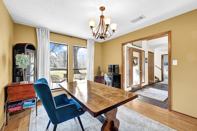 Dining/Office  Foyer in background
