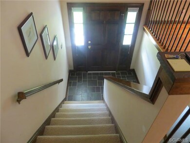 Split Foyer with Vermont Slate Flooring