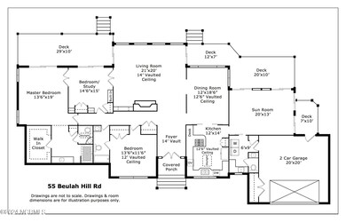 55 Beulah Hill rd - Floor Plan - 1st Fl