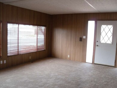 Partial great room, front door