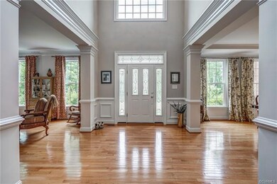 Stunning lead glass windows, a huge Palladian wind