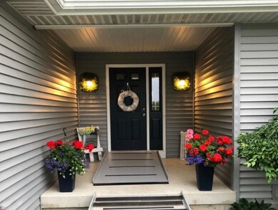 Front porch entry