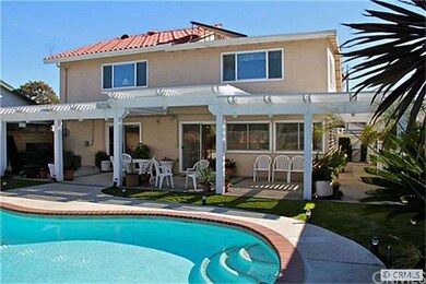 Refreshing pool and spa, and sprawling patio cover
