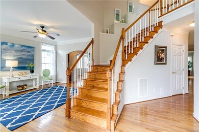 Hardwood Floors and staircase