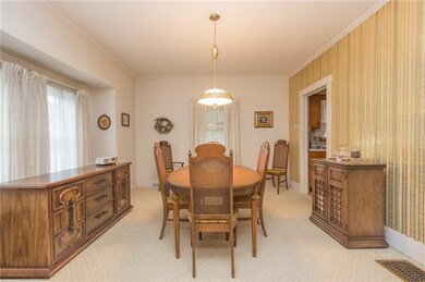 Large Dining Room with lots of natural light and n