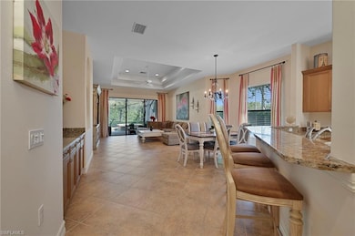 Entering living area from entrance hall