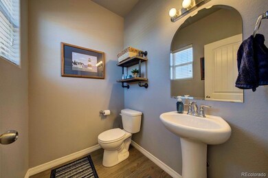 Powder Bathroom located off the Entry