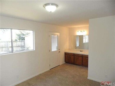 Master Bedroom with new carpet and lights
