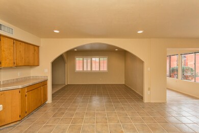 Buffet area