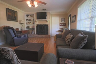 Living Room with Fireplace View