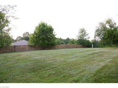 Backyard is fenced in back