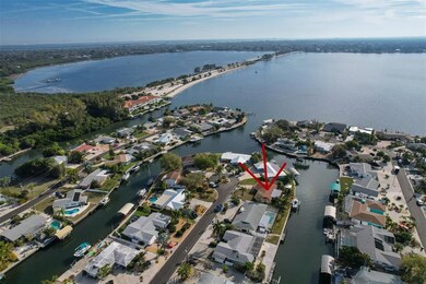 Arrow pointing to the home and showing how easy it