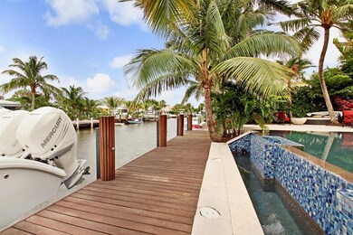 Infinity edge overlooking canal