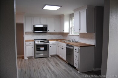 New cabinets and stainless-steel sink