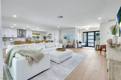 Living area with a wealth of natural light, visibl